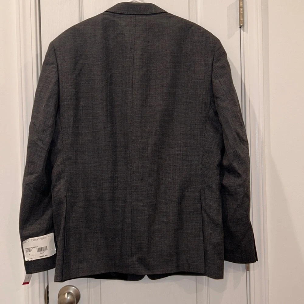 Calvin Klein Slim Fit Jacket, Size 46 Regular
